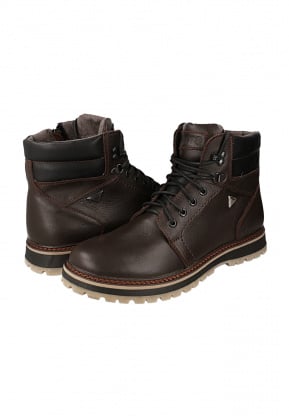 Ботинки кожаные Benito MXKat3.kor- фото 1 - интернет-магазин обуви Pratik