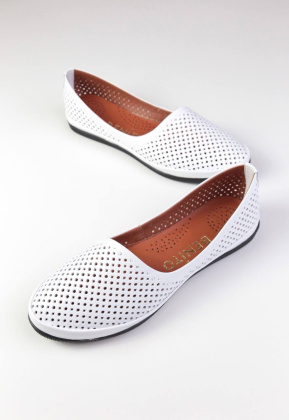 Балетки кожаные Benito 23332/1 new- фото 1 - интернет-магазин обуви Pratik