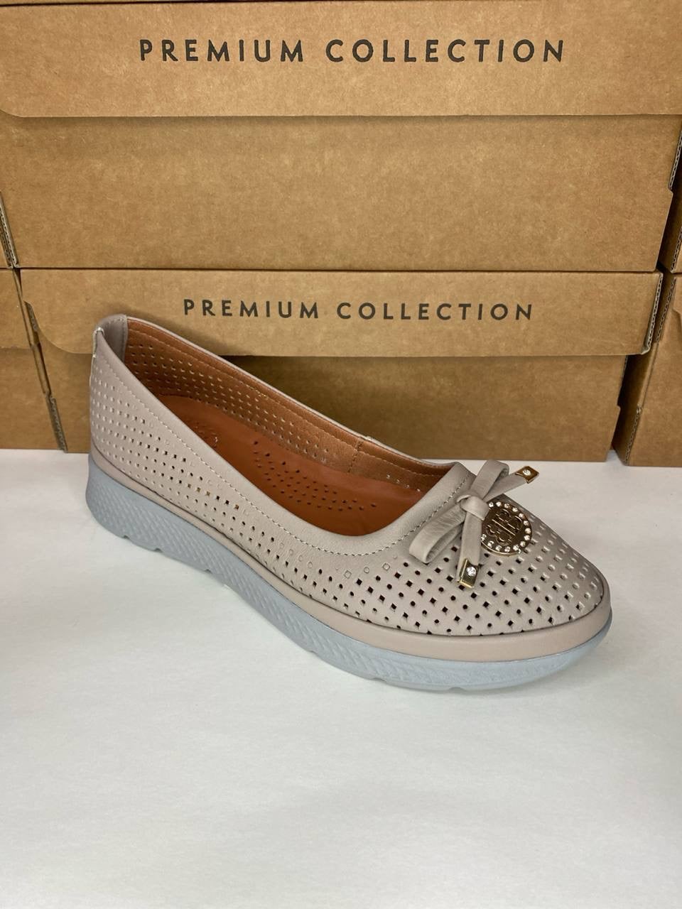 картинка Балетки кожаные Benito от магазина Pratik