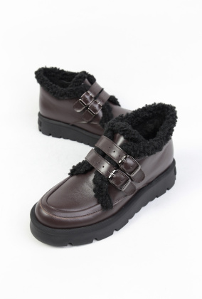 Ботинки кожаные Benito 1284/32/16 new- фото 1 - интернет-магазин обуви Pratik