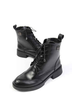 Ботинки кожаные Benito 1305/01/02 new- фото 1 - интернет-магазин обуви Pratik