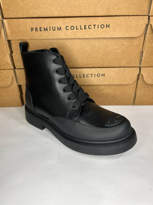 Ботинки кожаные Benito BE1051 new- фото 1 - интернет-магазин обуви Pratik