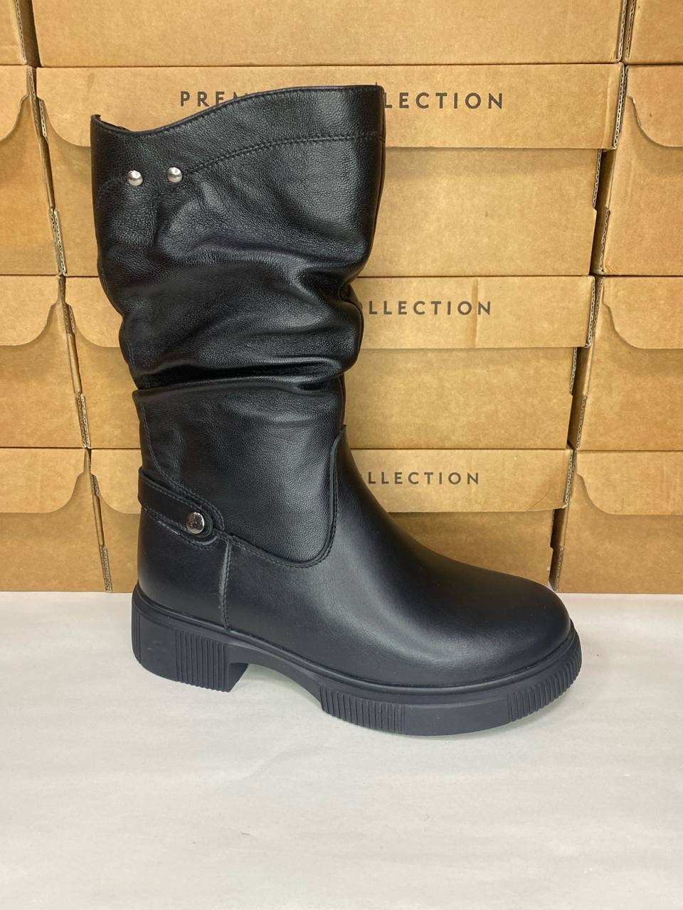 картинка Сапоги кожаные Benito от магазина Pratik