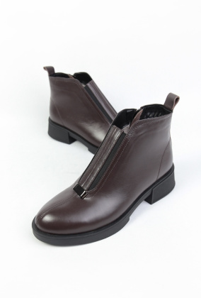 Ботинки кожаные Benito 1204-1/32/03 new- фото 1 - интернет-магазин обуви Pratik