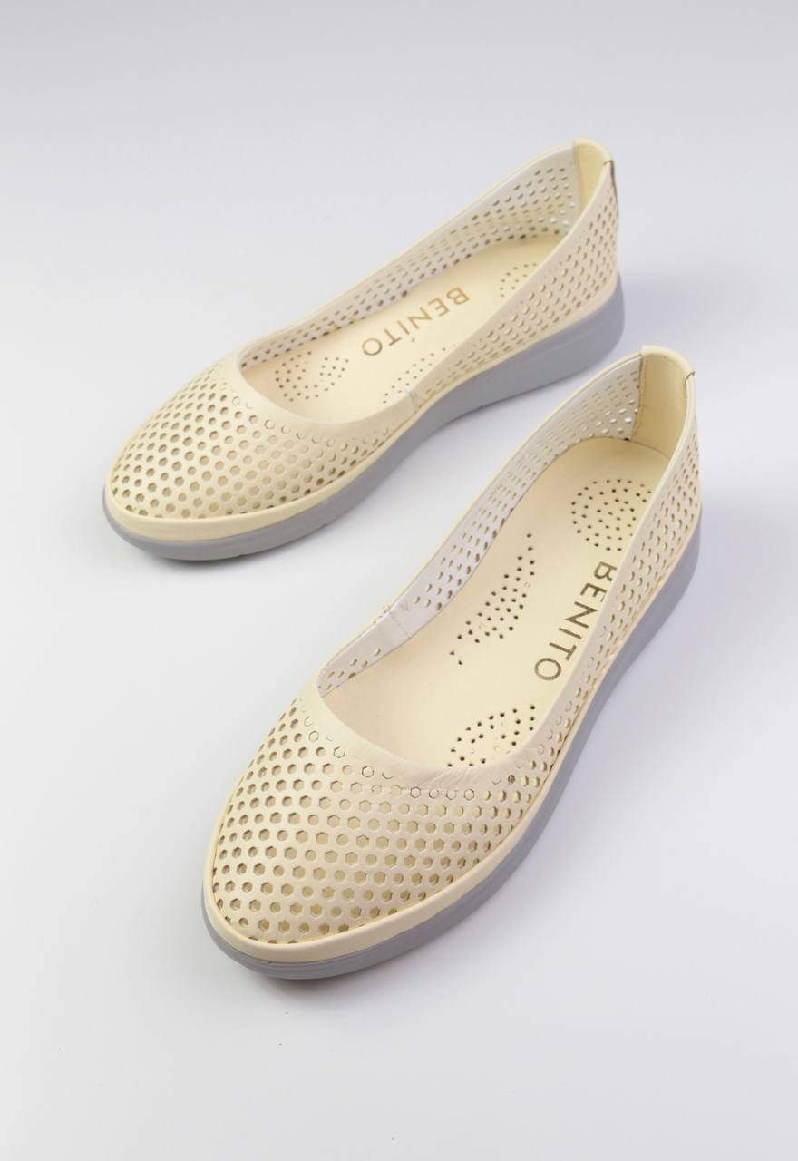 картинка Балетки кожаные Benito от магазина Pratik