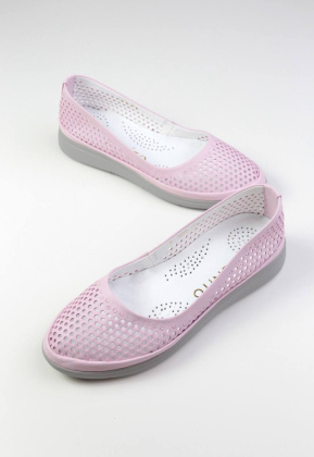 Балетки кожаные Benito 23675/71 new- фото 1 - интернет-магазин обуви Pratik