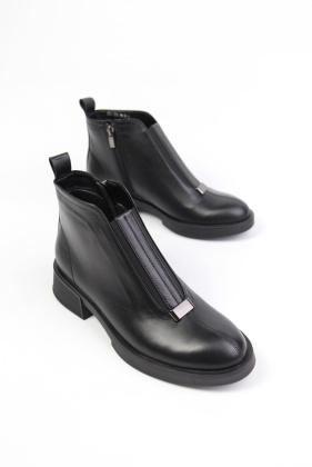 Ботинки кожаные Benito 1204-1/01/02 new- фото 1 - интернет-магазин обуви Pratik