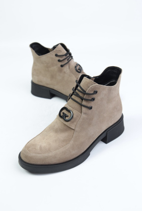 Ботинки замшевые Benito 1219-1/31/02 new- фото 1 - интернет-магазин обуви Pratik