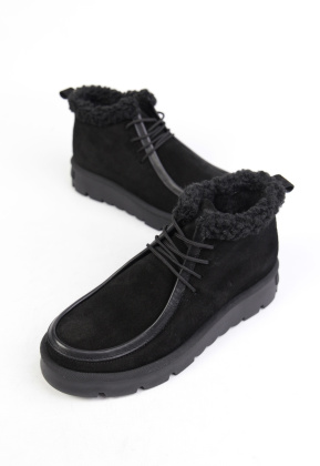 Ботинки замшевые Benito 1295/02/16 new- фото 1 - интернет-магазин обуви Pratik