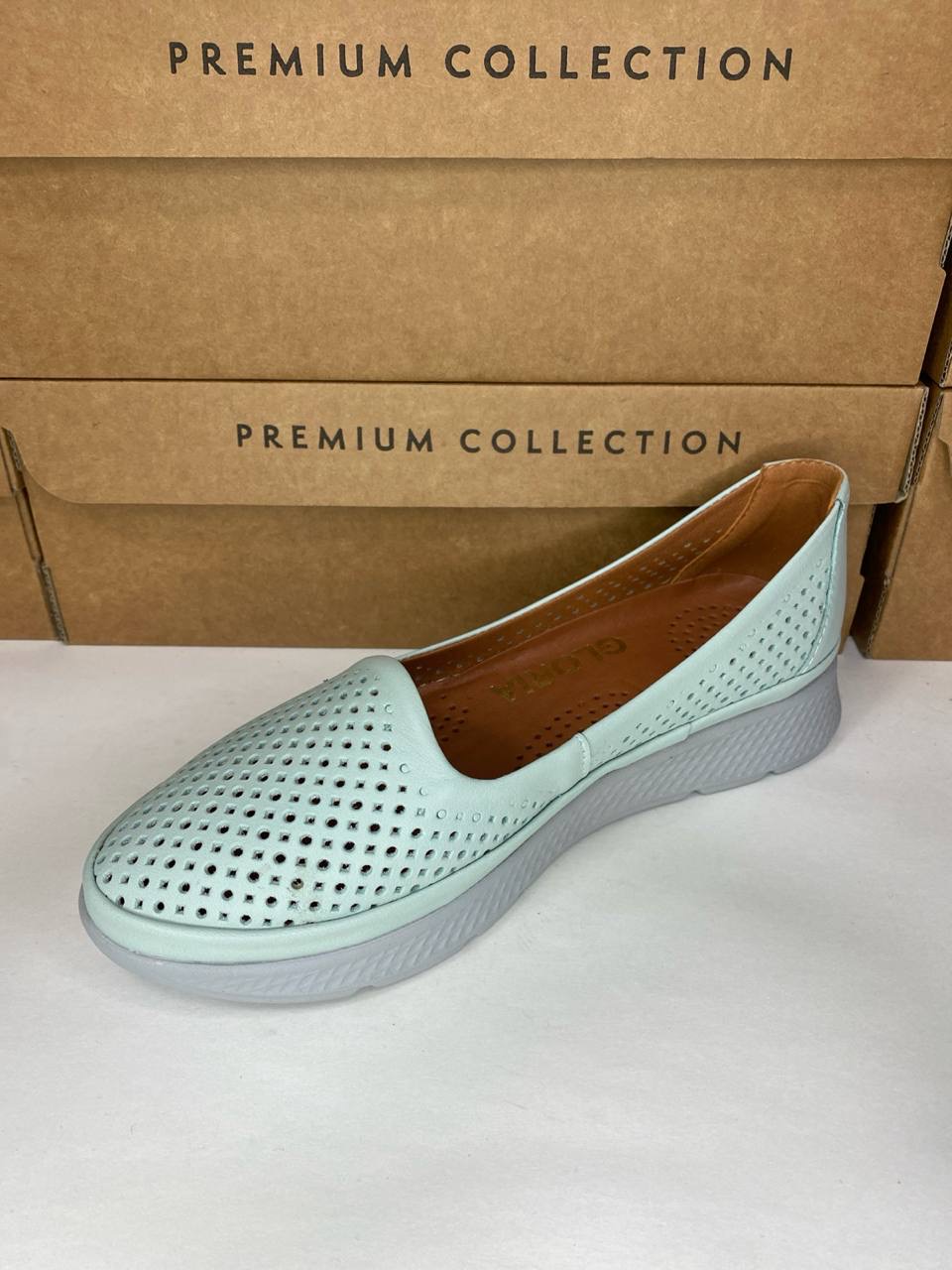 картинка Балетки кожаные Benito от магазина Pratik