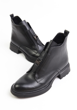 Ботинки кожаные Benito 1166/01/03 new- фото 1 - интернет-магазин обуви Pratik