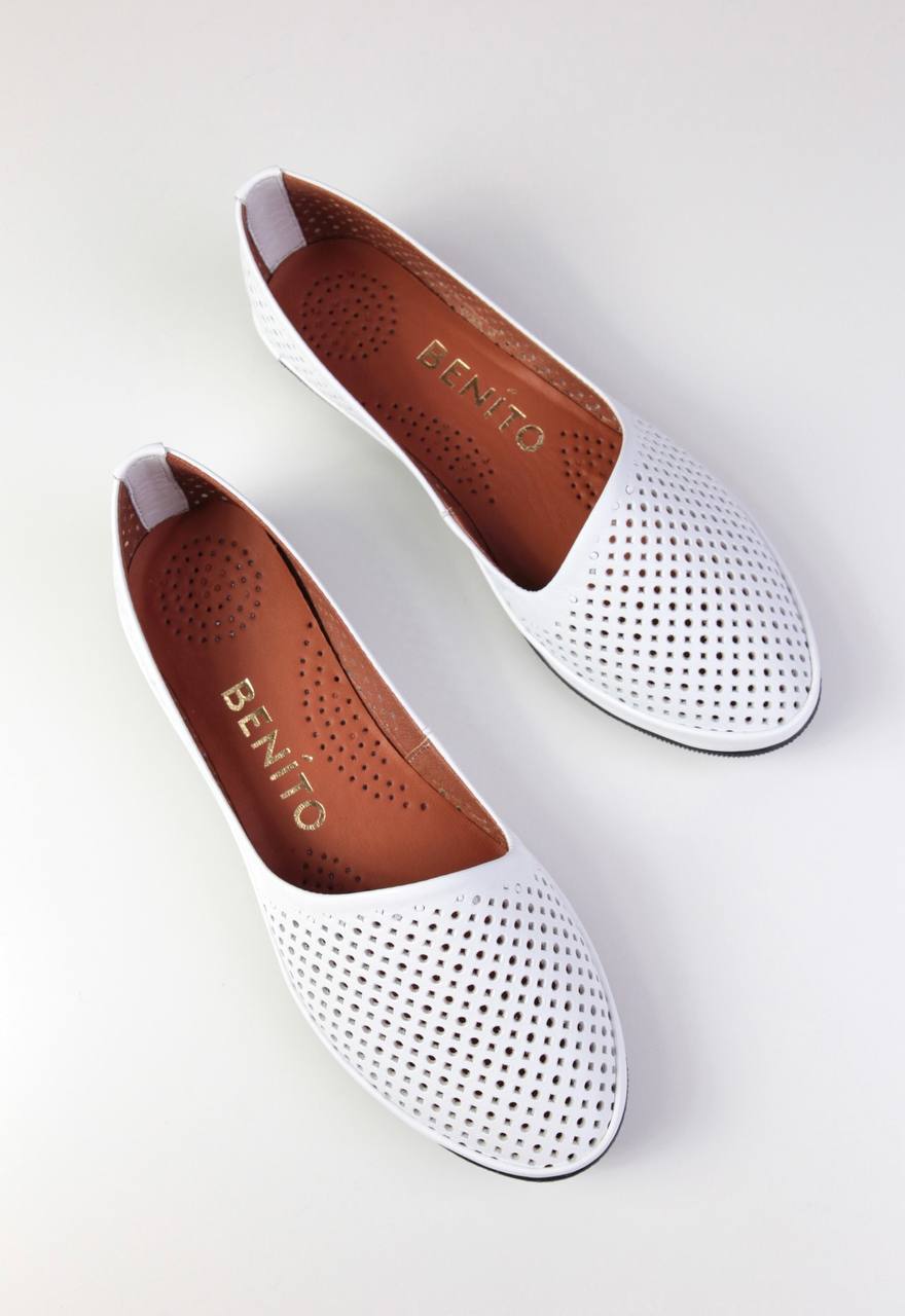 картинка Балетки кожаные Benito от магазина Pratik