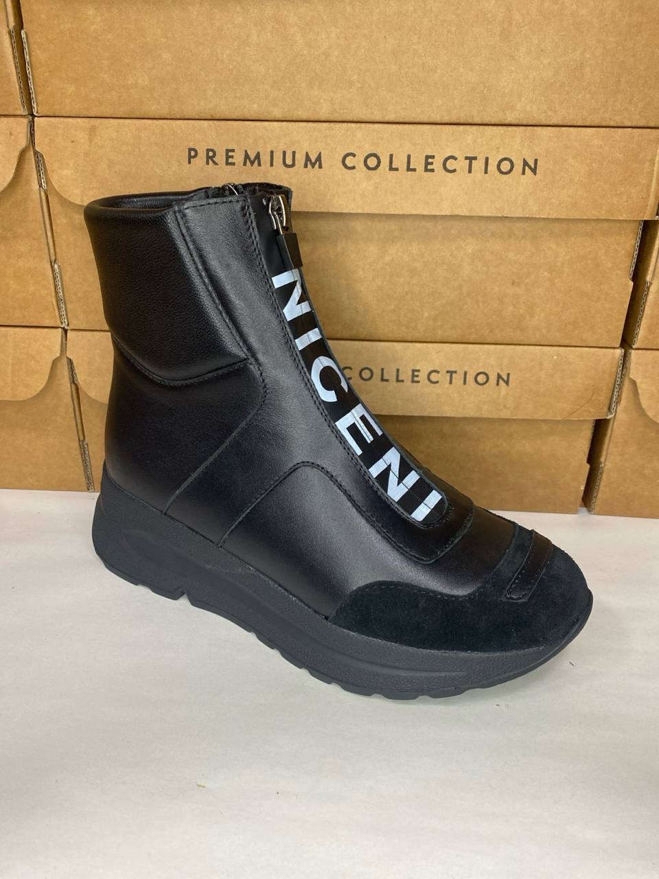 картинка Ботинки кожаные Benito от магазина Pratik