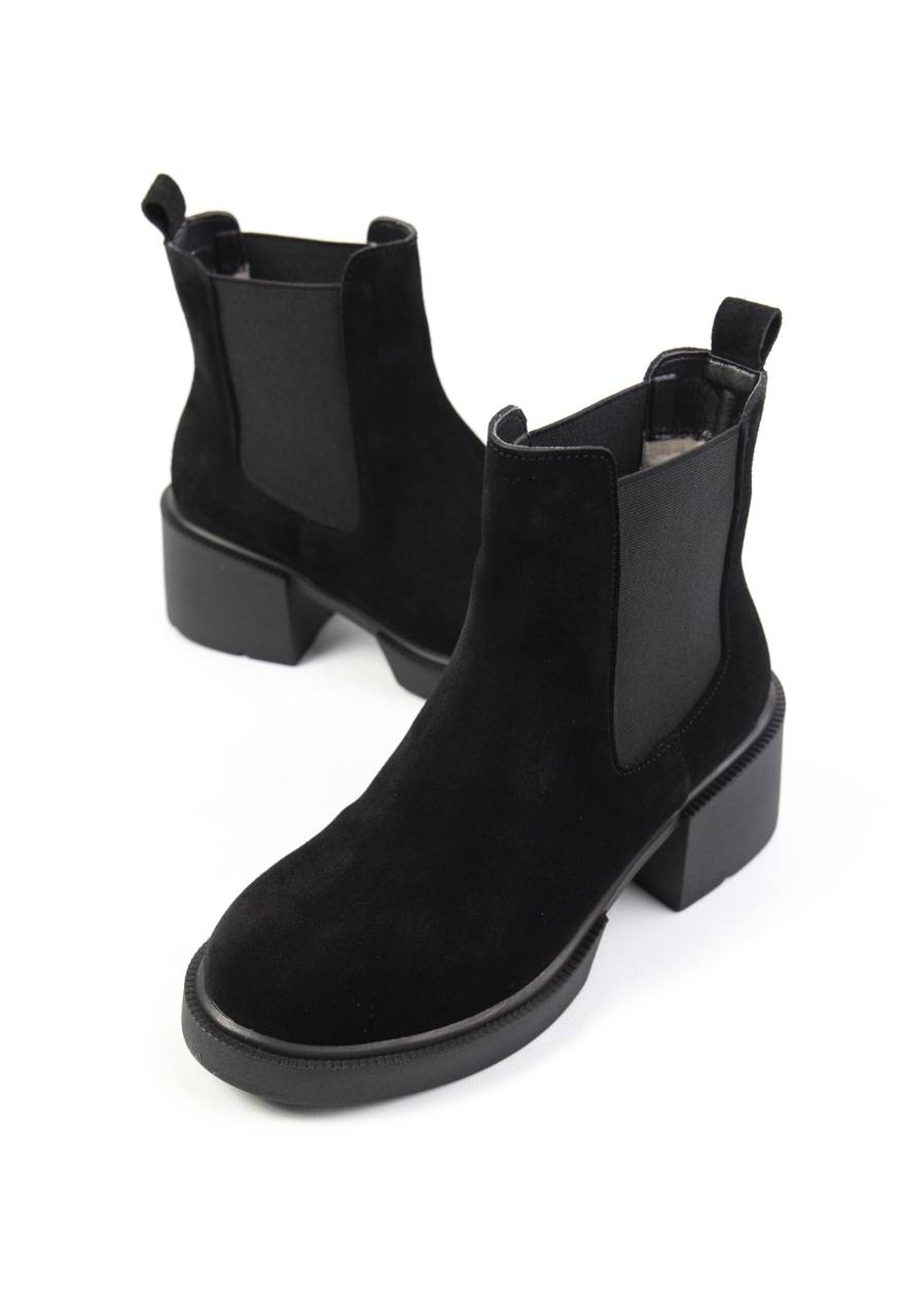 картинка Ботильоны замшевые Benito от магазина Pratik