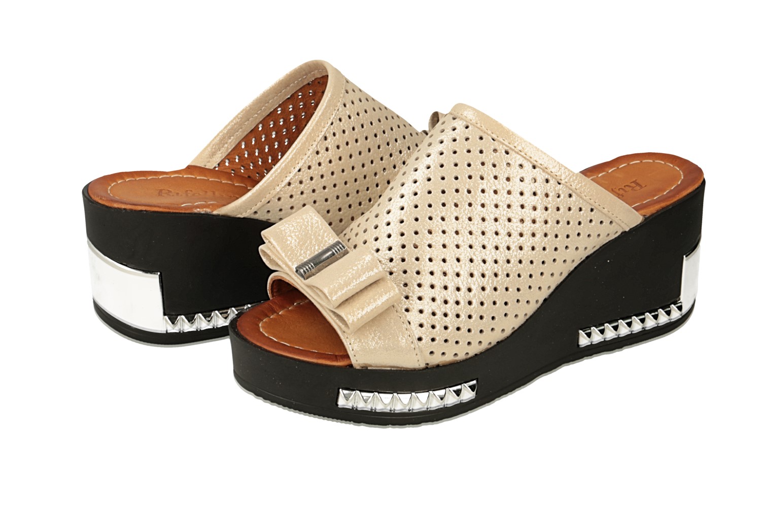 картинка Сабо кожаные Rifellini от магазина Pratik