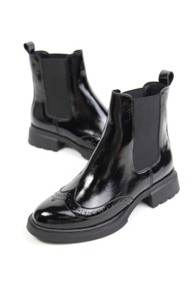 Ботинки кожаные Benito 1130/12/02 new- фото 1 - интернет-магазин обуви Pratik