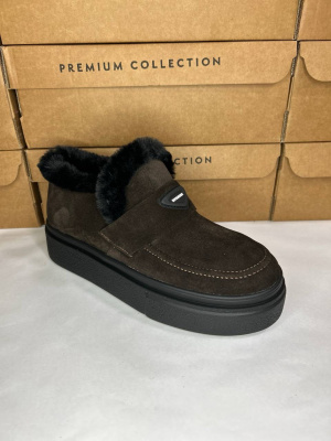 Ботинки замшевые Benito 44242/66 new- фото 1 - интернет-магазин обуви Pratik