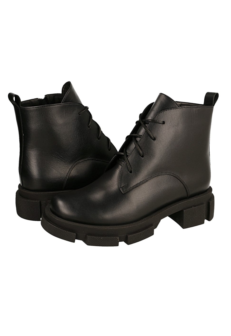 Ботинки кожаные Benito 1051/01/02 фото 1 - интернет-магазин обуви Pratik