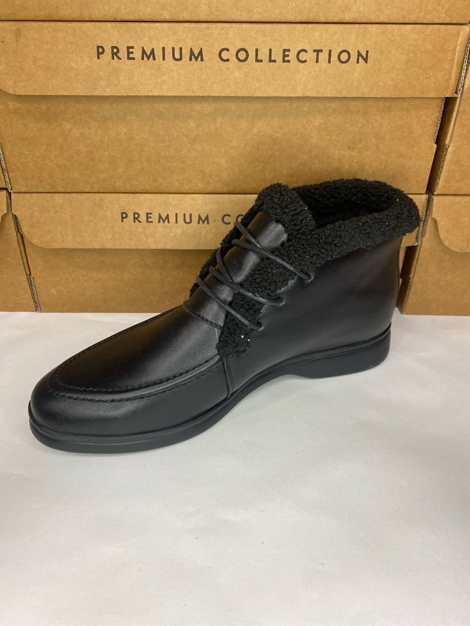 картинка Ботинки кожаные Benito от магазина Pratik