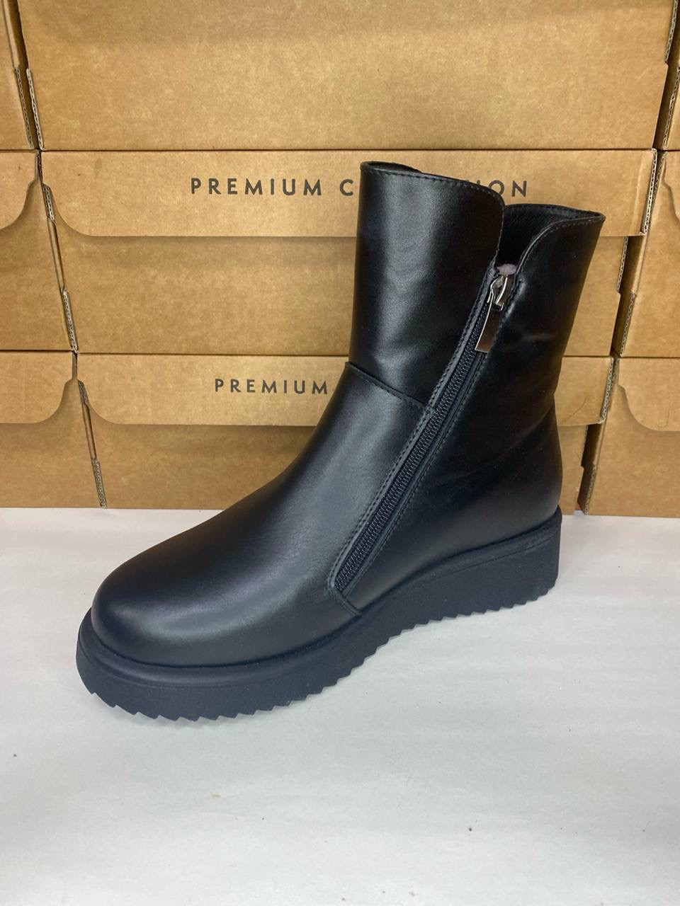 картинка Ботинки кожаные Benito от магазина Pratik