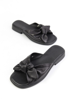 Шлепанцы кожаные Benito 0072/01 new- фото 1 - интернет-магазин обуви Pratik