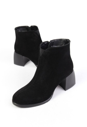 Ботильоны замшевые Benito 1234/02/02 new- фото 1 - интернет-магазин обуви Pratik