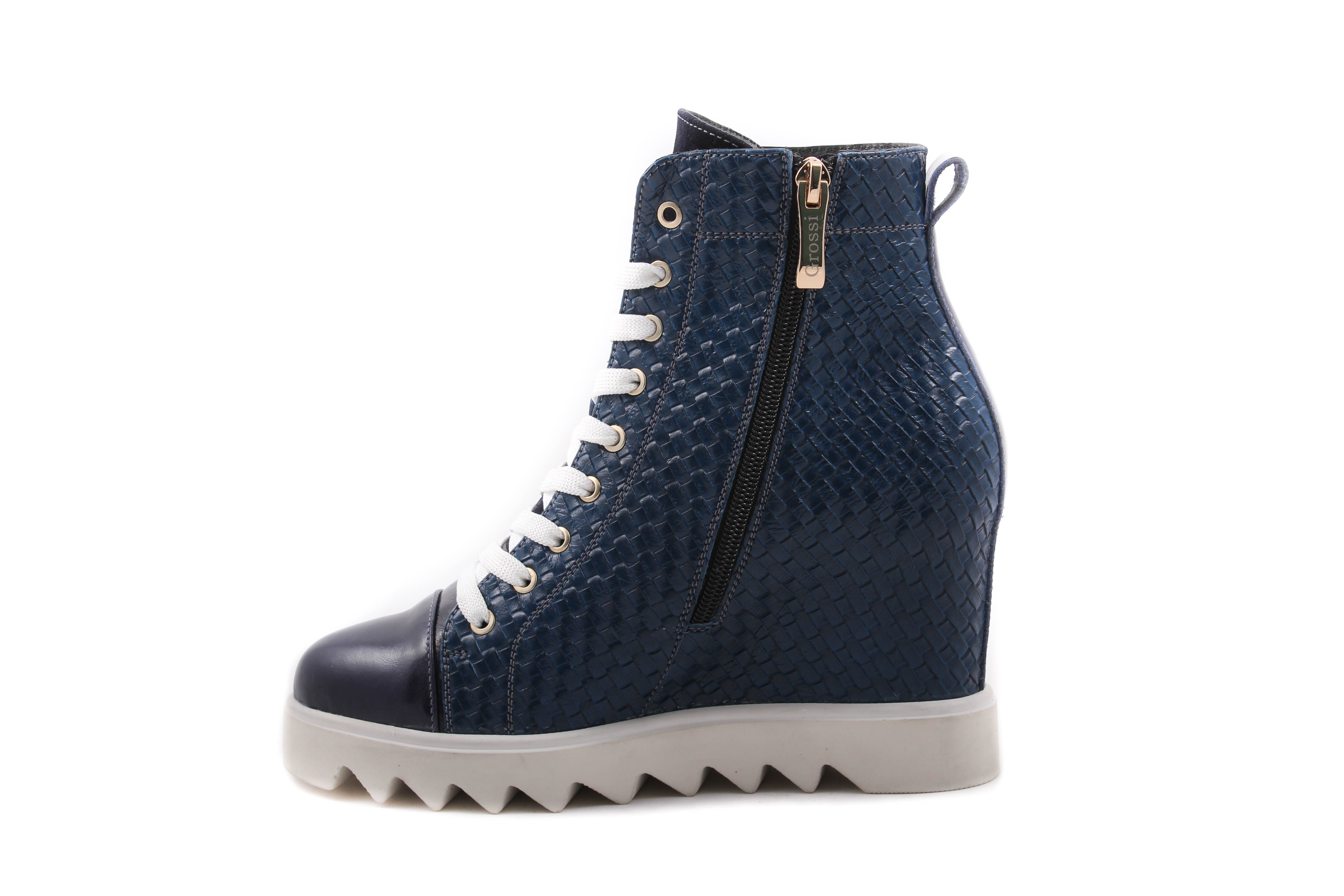 картинка Сникерсы женские кожаные Grossi от магазина Pratik