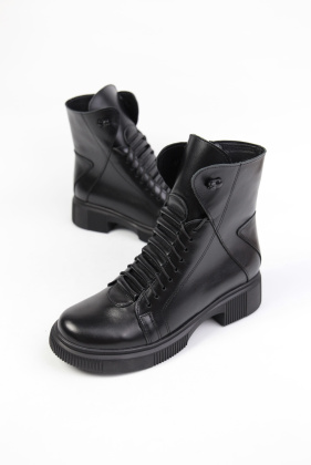 Ботинки кожаные Benito 864-3/01/02 new- фото 1 - интернет-магазин обуви Pratik