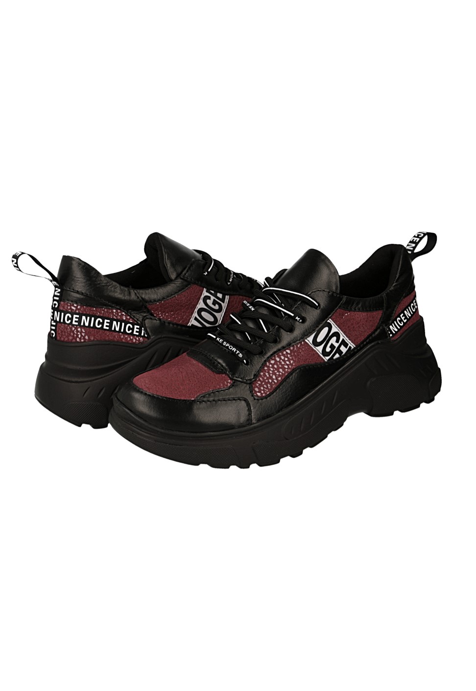 картинка Кроссовки кожаные Moderate от магазина Pratik