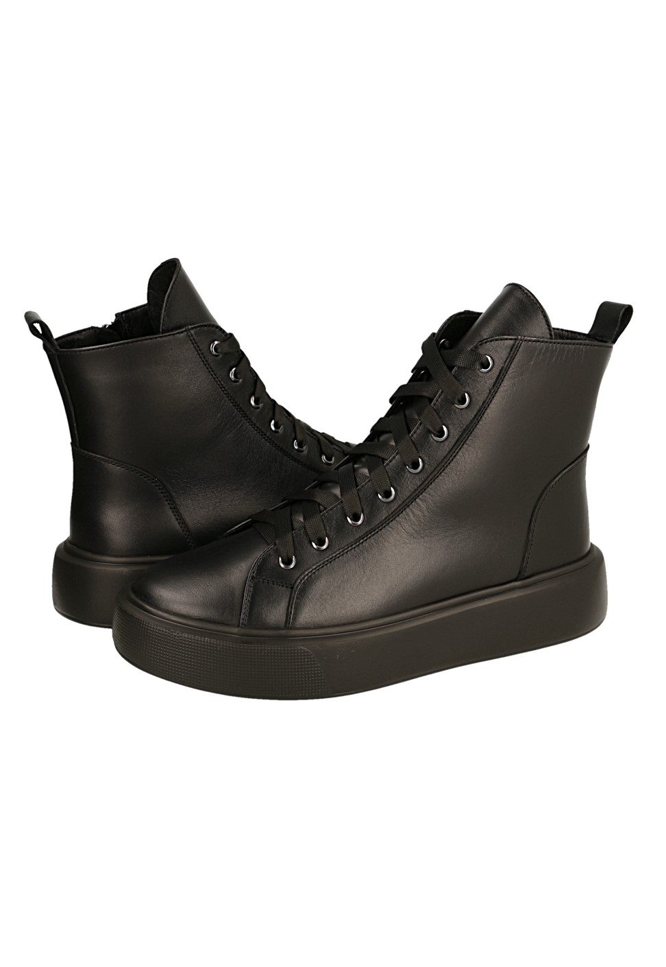 Ботинки кожаные Benito 1072/01/02 фото 1 - интернет-магазин обуви Pratik