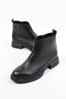 Ботинки кожаные Benito 1237/01/03 new- фото 1 - интернет-магазин обуви Pratik