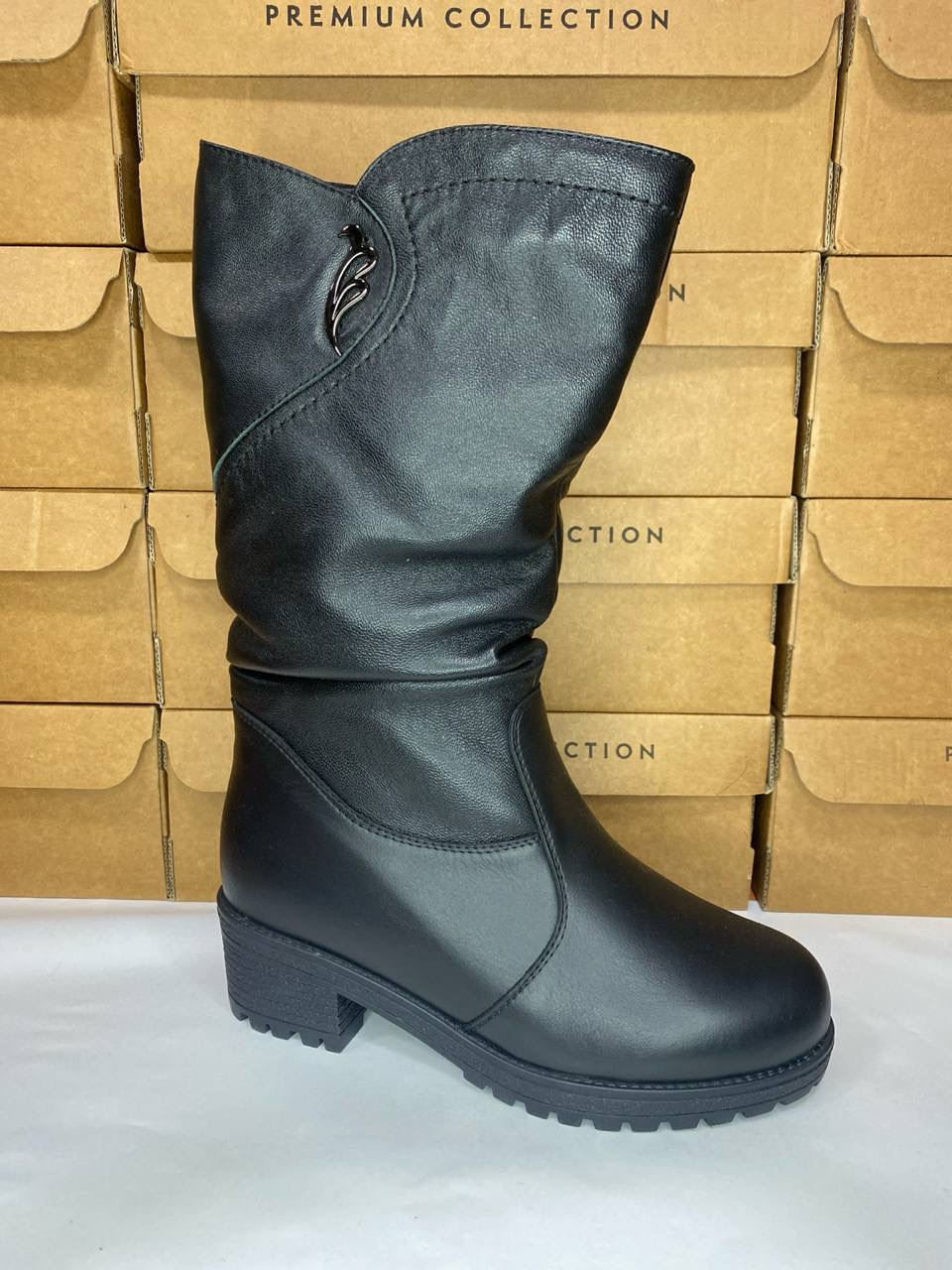 картинка Сапоги кожаные Benito от магазина Pratik