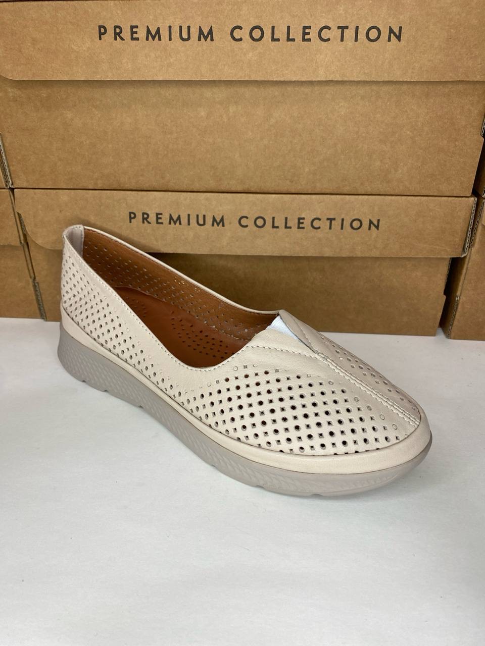 картинка Балетки кожаные Benito от магазина Pratik