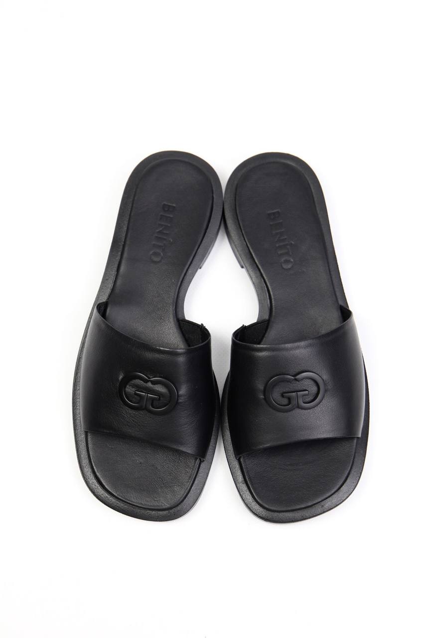 картинка Шлепанцы кожаные Benito от магазина Pratik