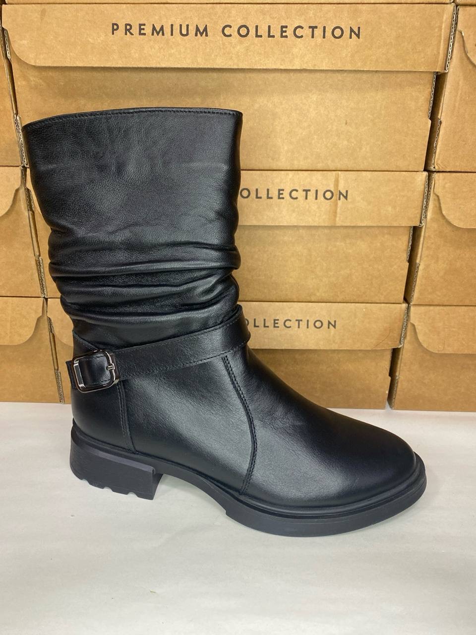 картинка Сапоги кожаные Benito от магазина Pratik