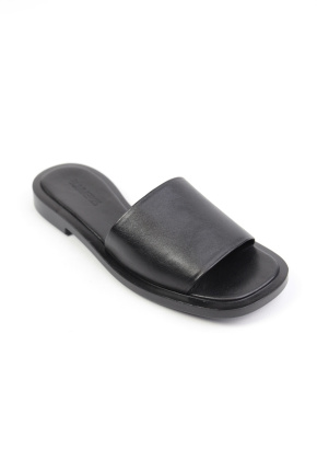 Шлепанцы кожаные Benito BE0735 new- фото 1 - интернет-магазин обуви Pratik