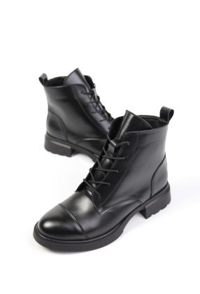 Ботинки кожаные Benito 1321/01/02 new- фото 1 - интернет-магазин обуви Pratik