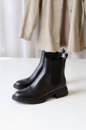 Ботинки кожаные Benito 1130/01/03- фото 1 - интернет-магазин обуви Pratik