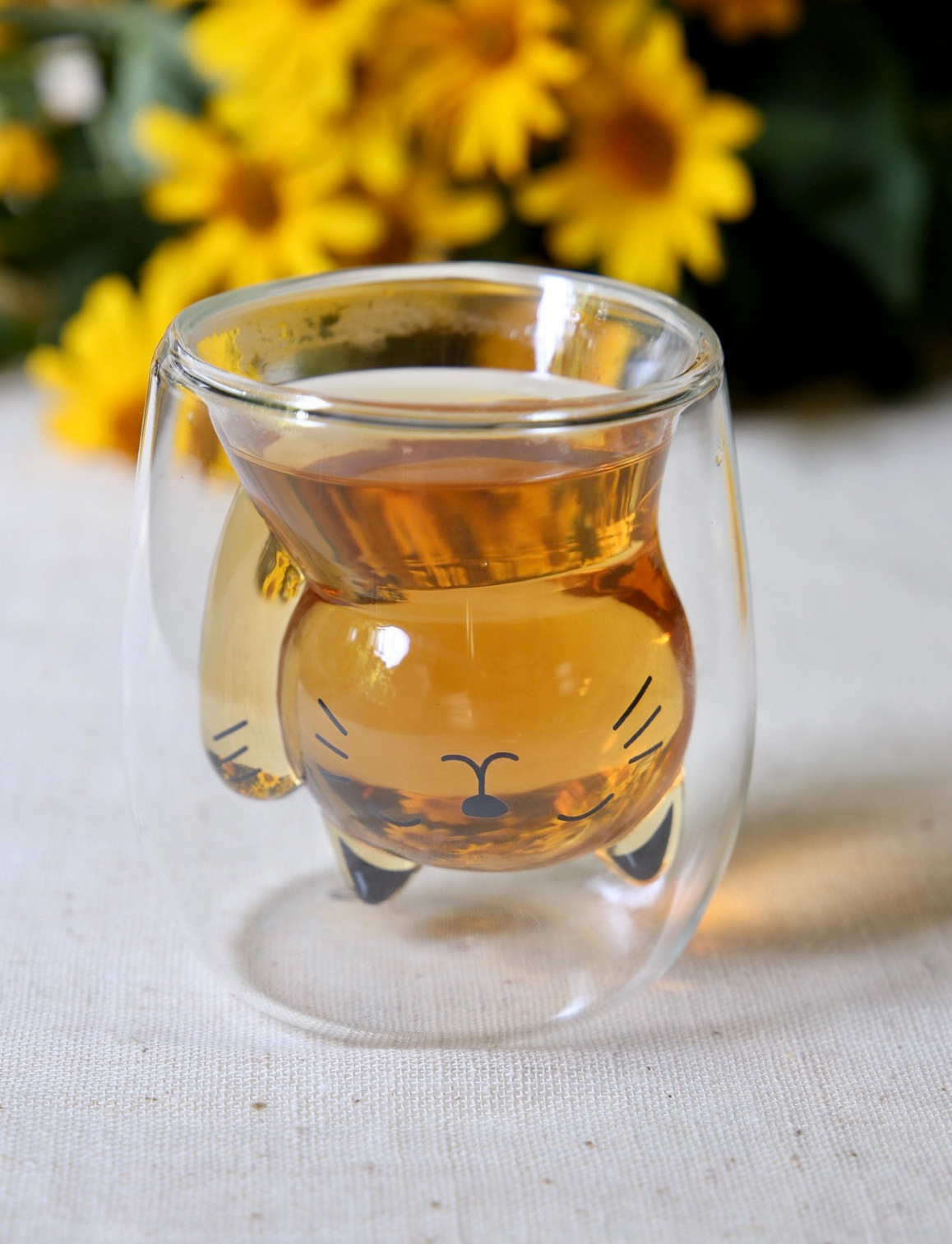 картинка Стакан с двойными стенками Сat 200 мл. от магазина Pratik