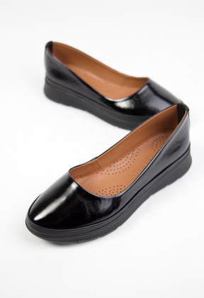 Балетки кожаные Benito 14032/10-2 new- фото 1 - интернет-магазин обуви Pratik