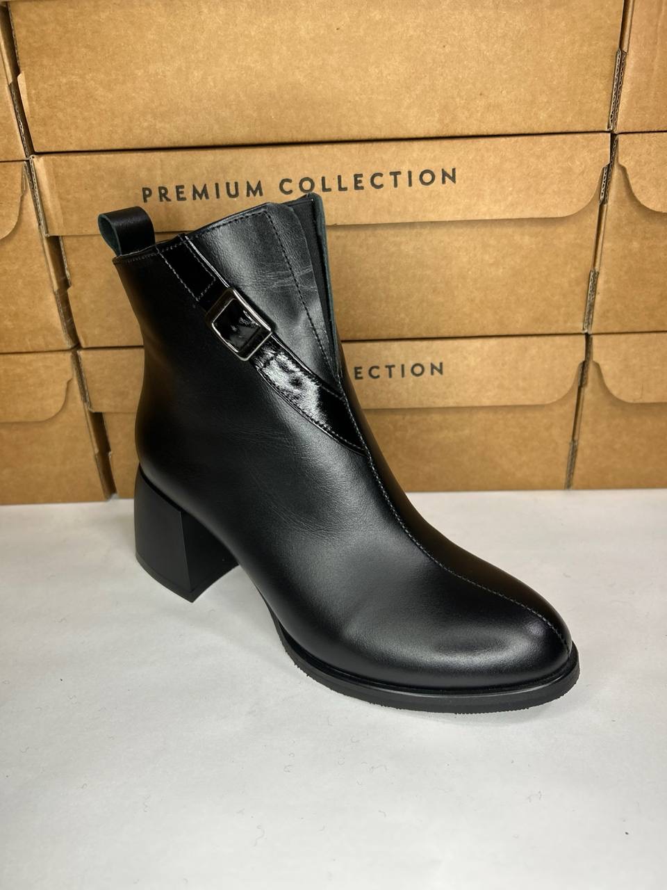 картинка Ботильоны кожаные Benito от магазина Pratik