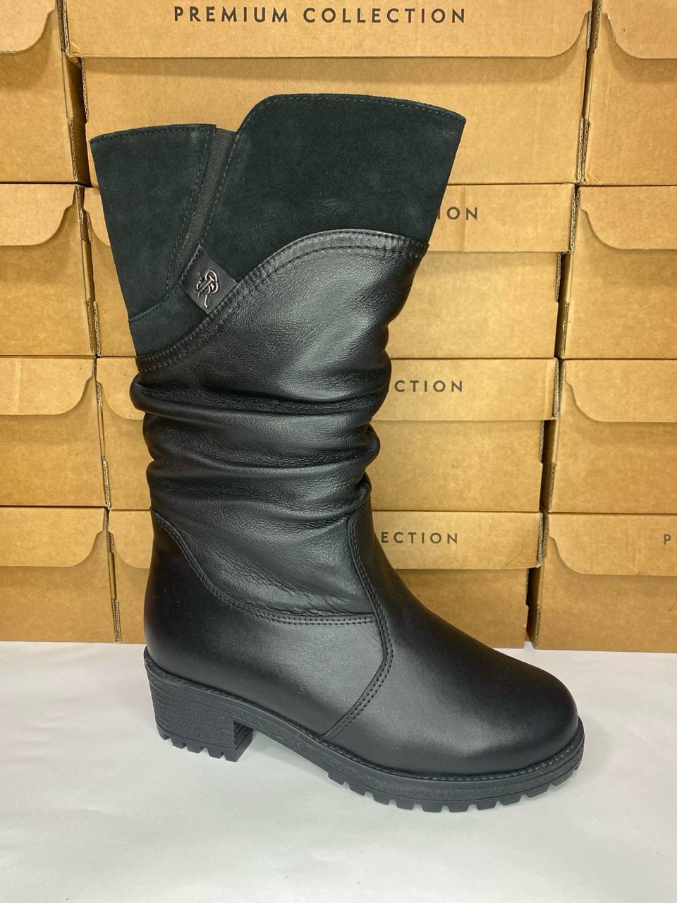 картинка Сапоги кожаные Benito от магазина Pratik