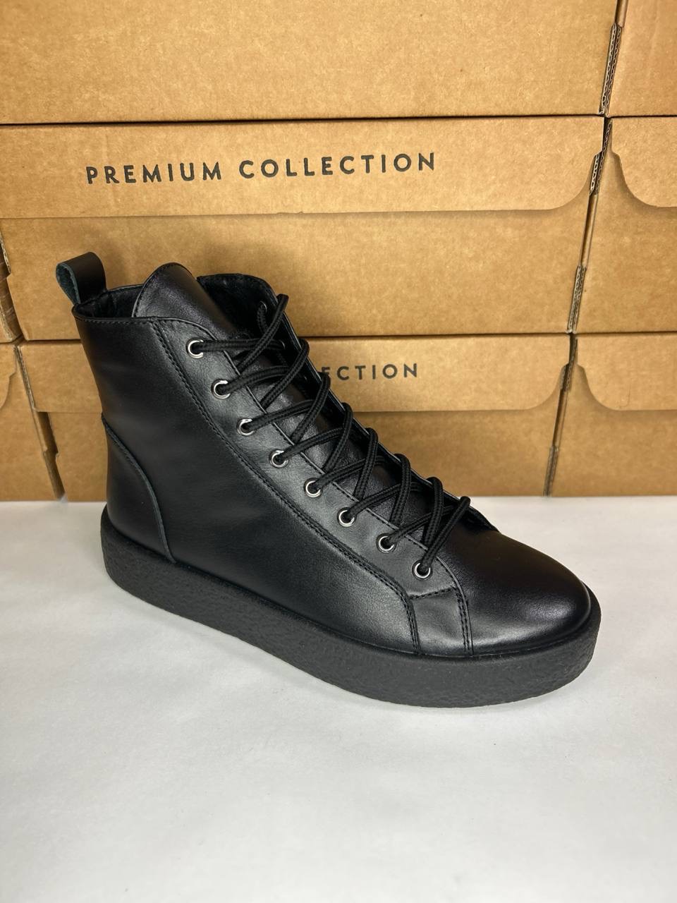 картинка Ботинки кожаные Benito от магазина Pratik