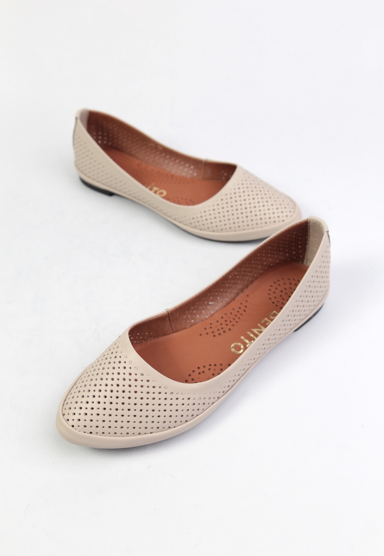 Балетки кожаные Benito 22989/41 new фото 1 - интернет-магазин обуви Pratik