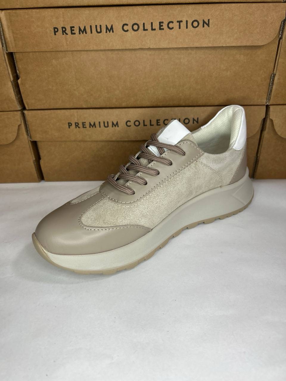 картинка Кроссовки кожаные Benito от магазина Pratik