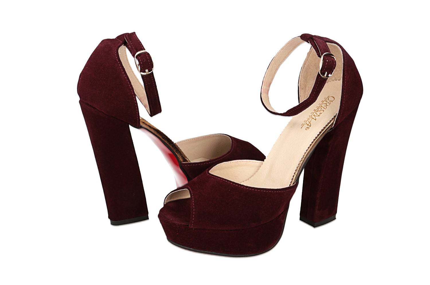 картинка Босоножки замшевые Crisma от магазина Pratik