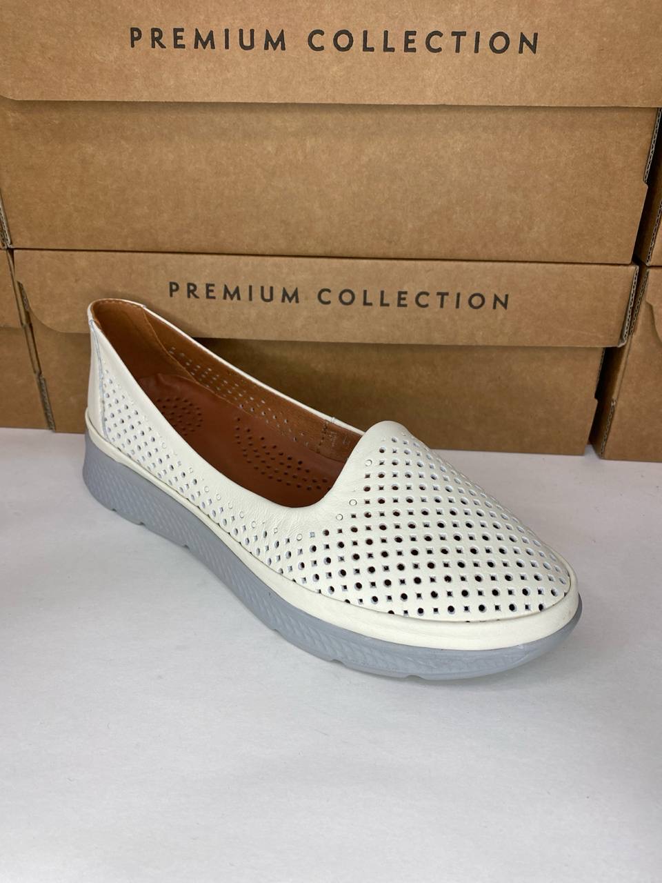 картинка Балетки кожаные Benito от магазина Pratik