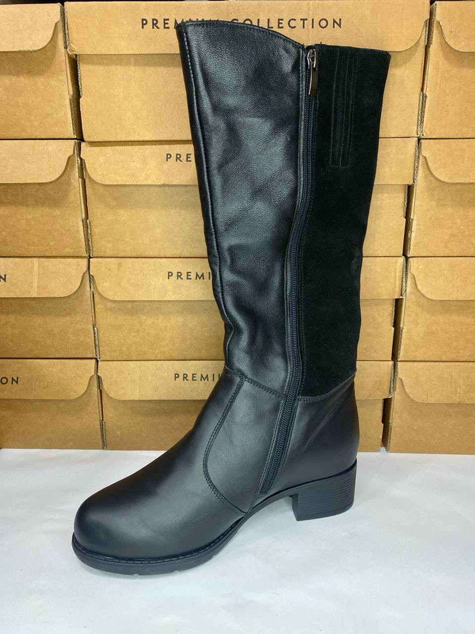 картинка Сапоги кожаные Benito от магазина Pratik