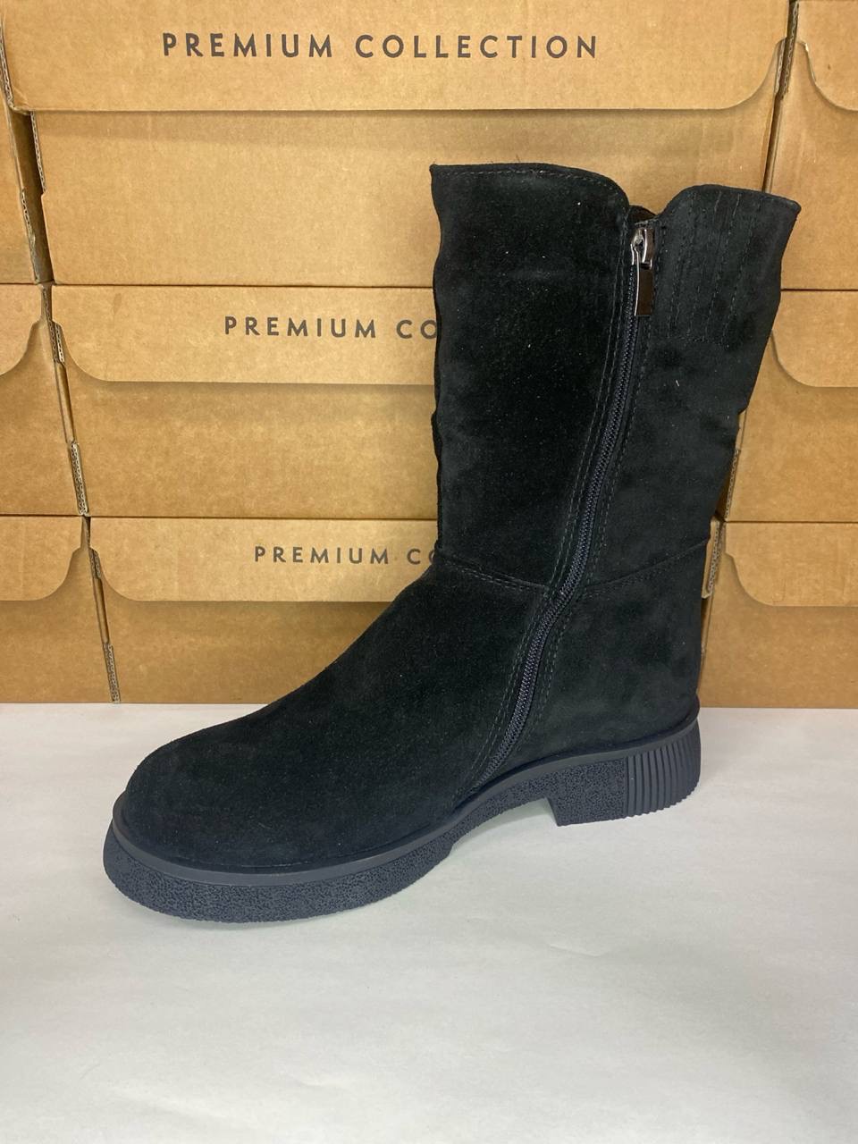 картинка Сапоги замшевие Benito от магазина Pratik