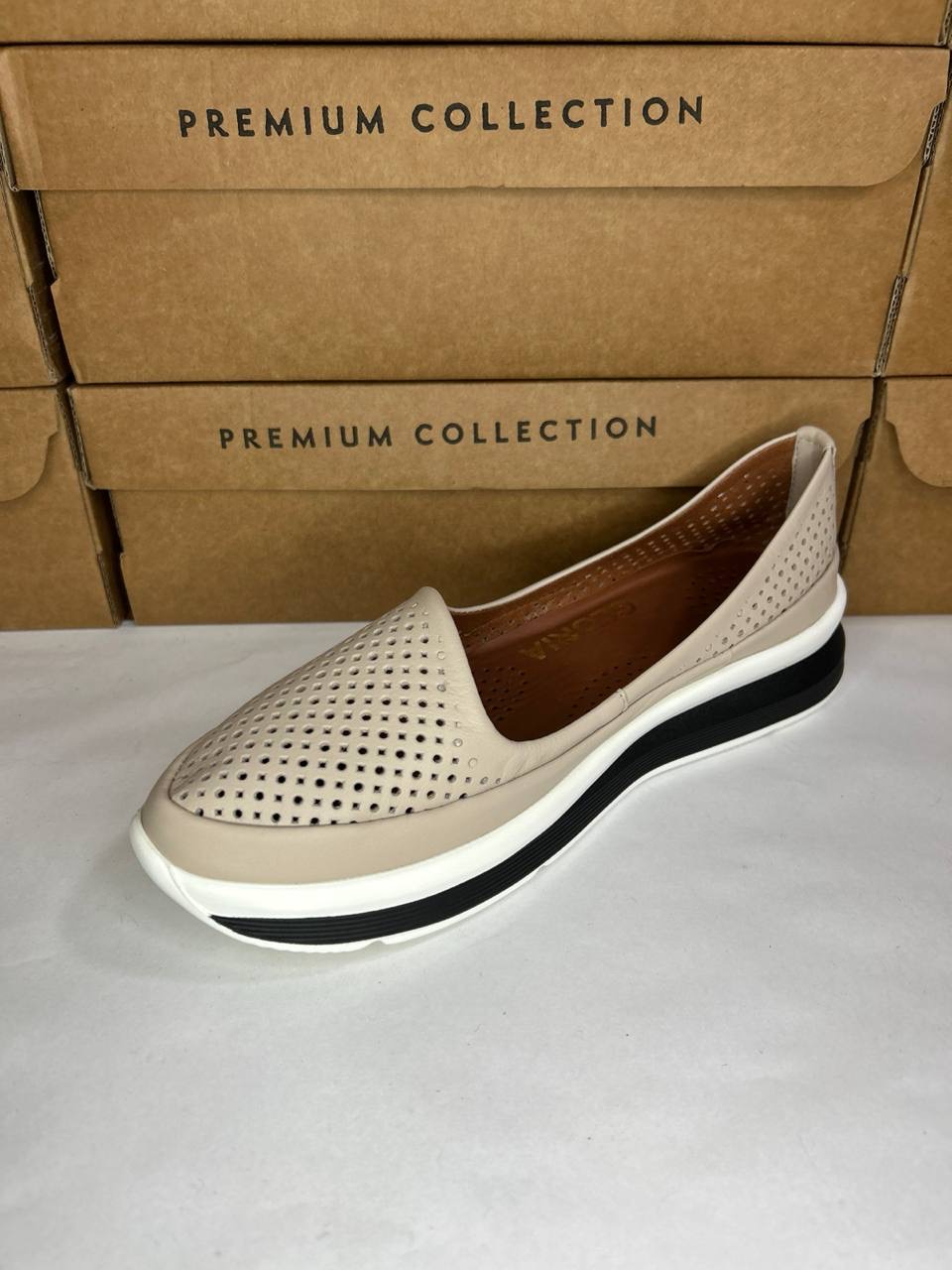 картинка Балетки кожаные Benito от магазина Pratik